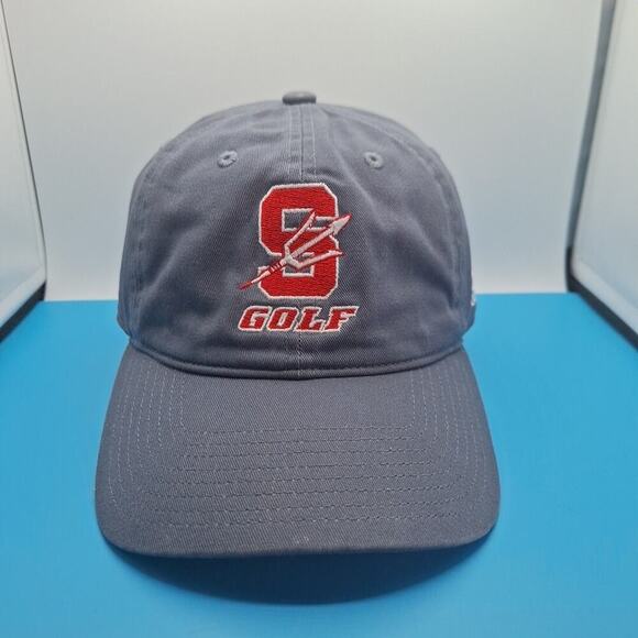 Stanford Cardinal Adidas Adjustable Hat Strapback Dad Cap Gray Cotton - Picture 1 of 8